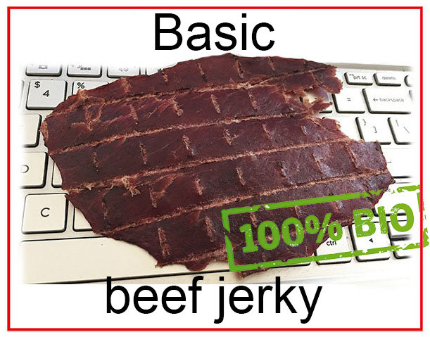 Basic Beef Jerky 500 Gram Price Incl Postage Beefjerkykopen